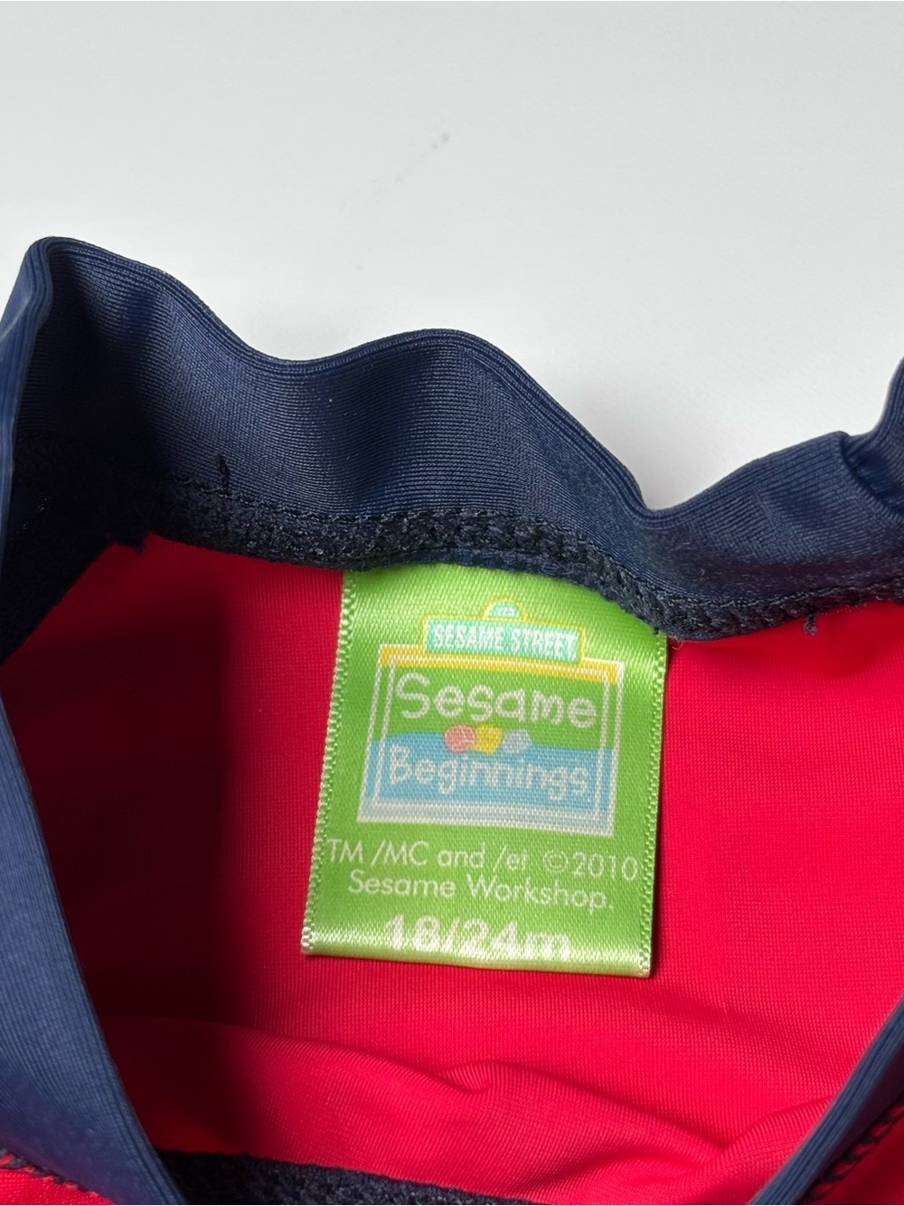 5/15$ Official Sesame Street Sesame Beginnings Infant Rash Guard Shirt 18-24M - Picture 5 of 10